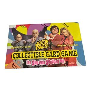 Austin Powers TCG Booster Box 30 Packs 11-Cards Each Collectible Game NEW SEALED